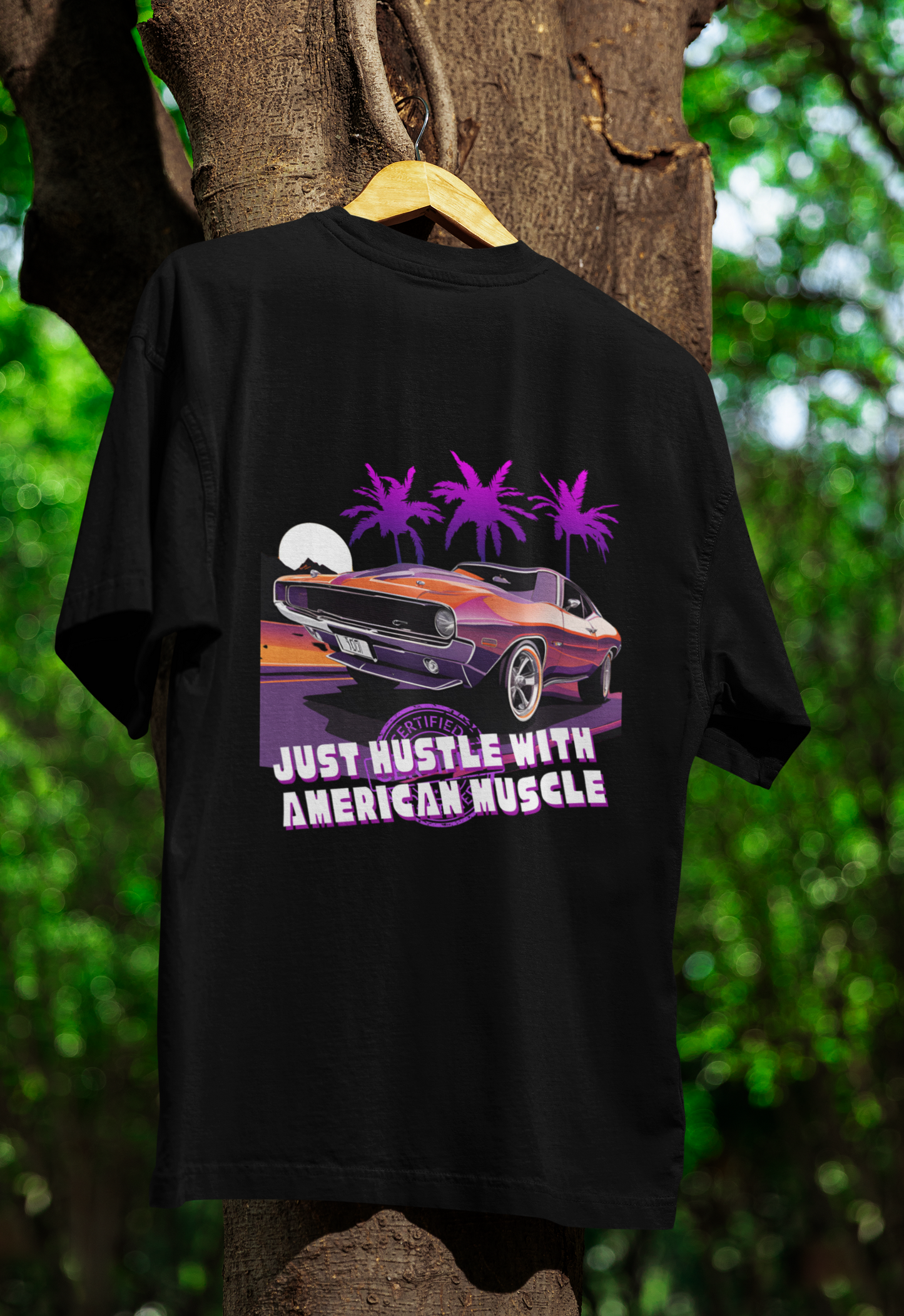 American Muscle T-Shirt by HUSTLE CLAN