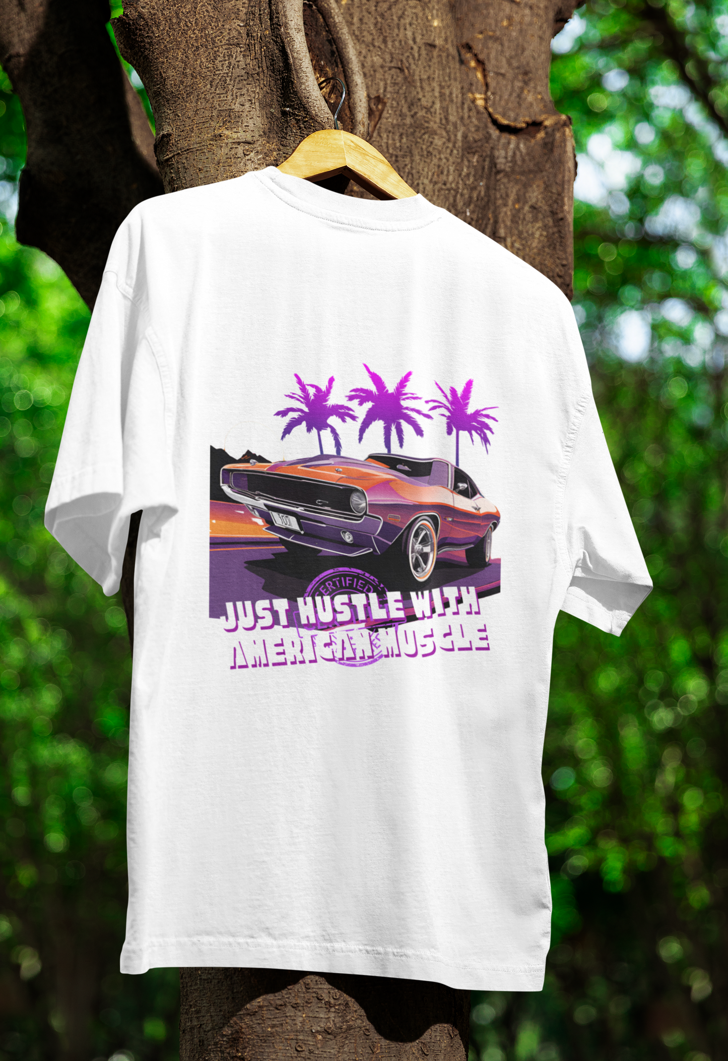 American Muscle T-Shirt by HUSTLE CLAN