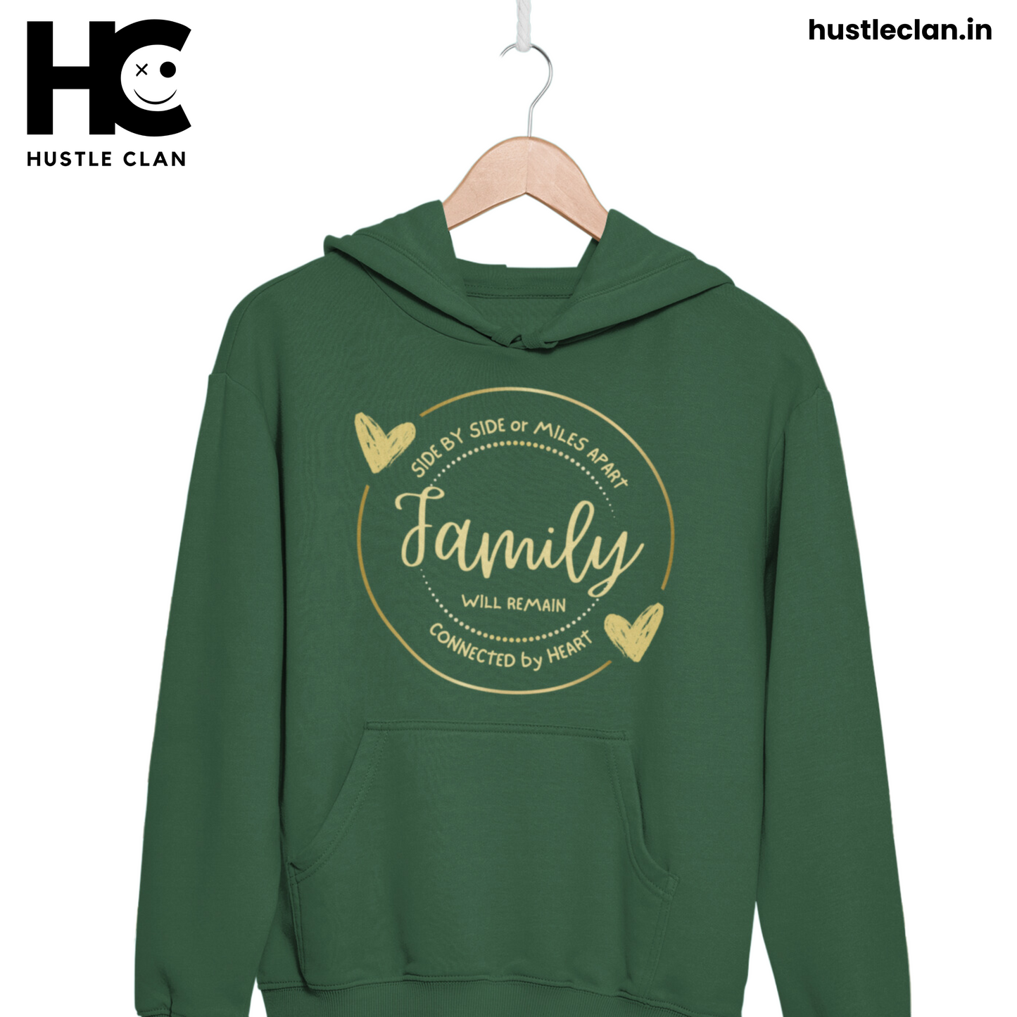 Family Edition Unisex Hoodie by HUSTLE CLAN