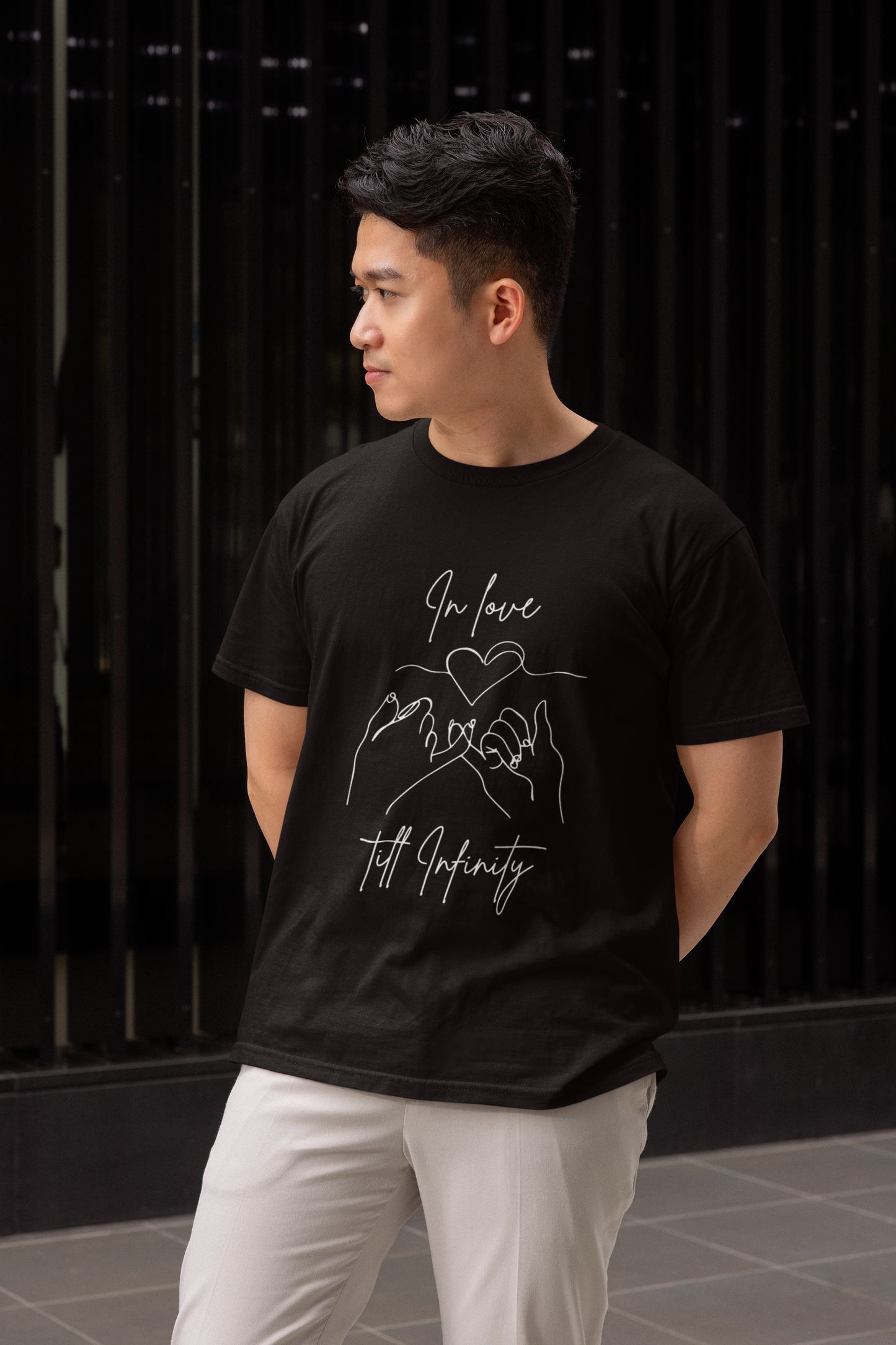 Infinite Love (Men) T-shirt by HUSTLE CLAN