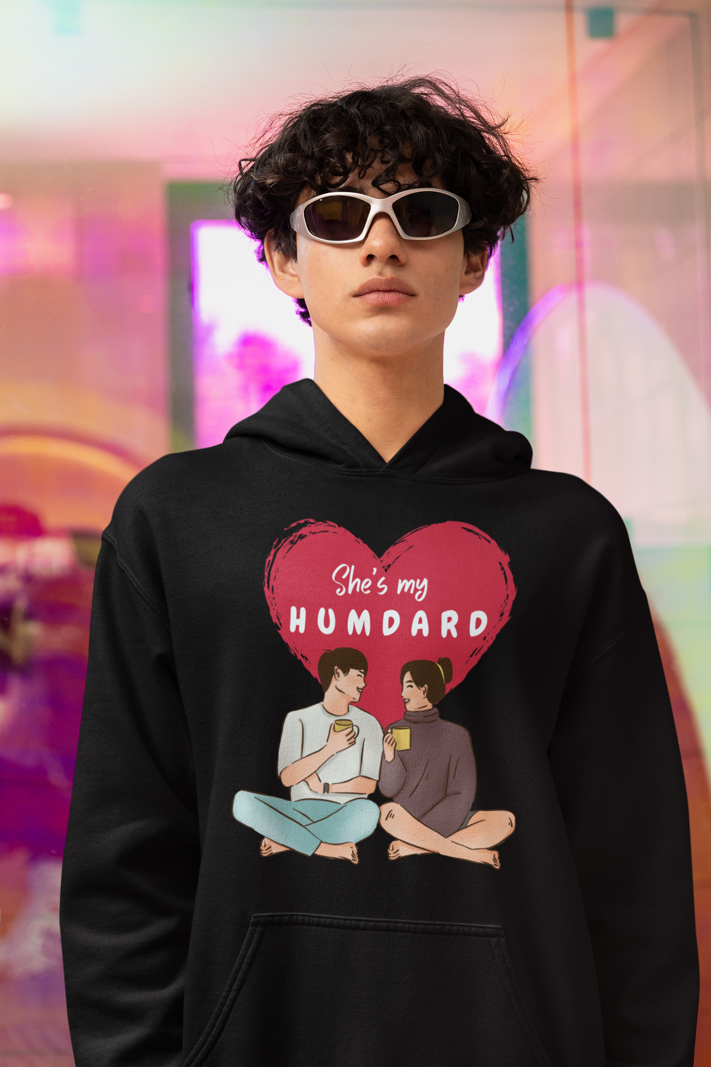 Couple Twinning - Humdard Hoodie by HUSTLE CLAN