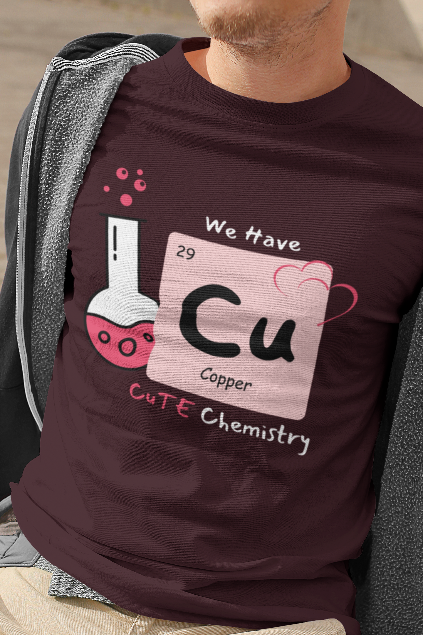 CUTE CHEMISTRY (Men) T-shirt by HUSTLE CLAN