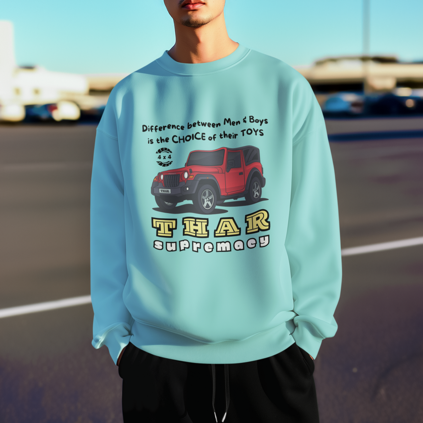 THAR Supremacy Sweatshirt by HUSTLE CLAN