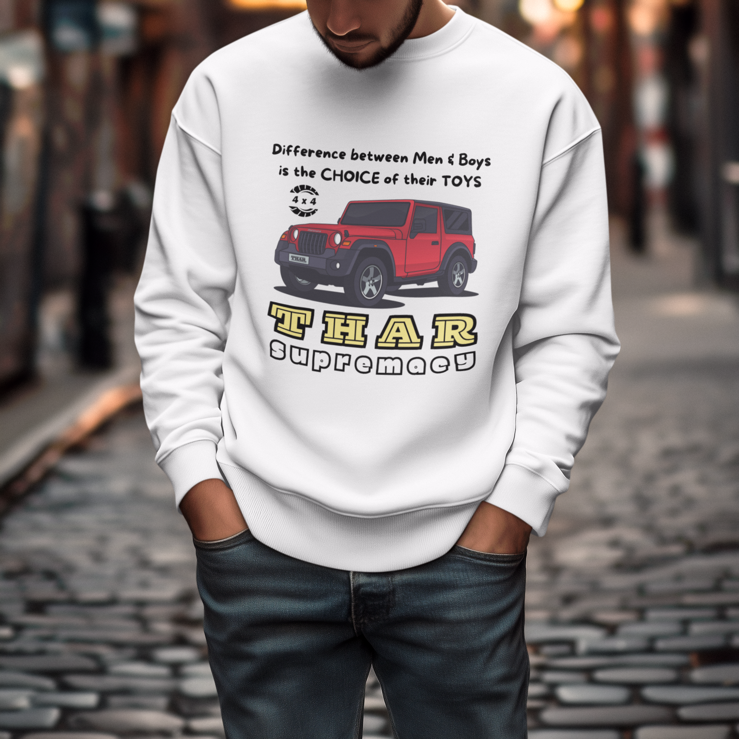 THAR Supremacy Sweatshirt by HUSTLE CLAN