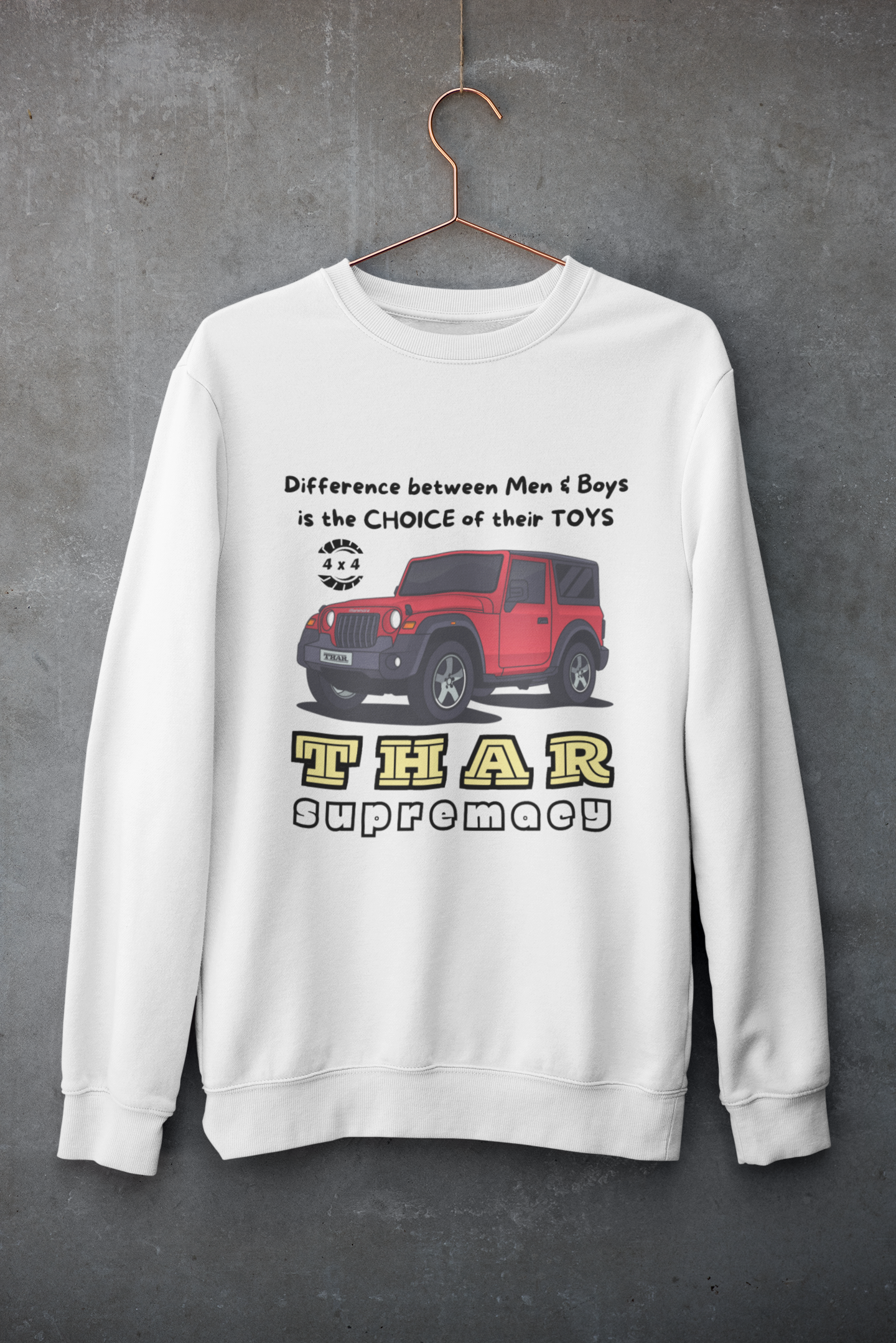 THAR Supremacy Sweatshirt by HUSTLE CLAN