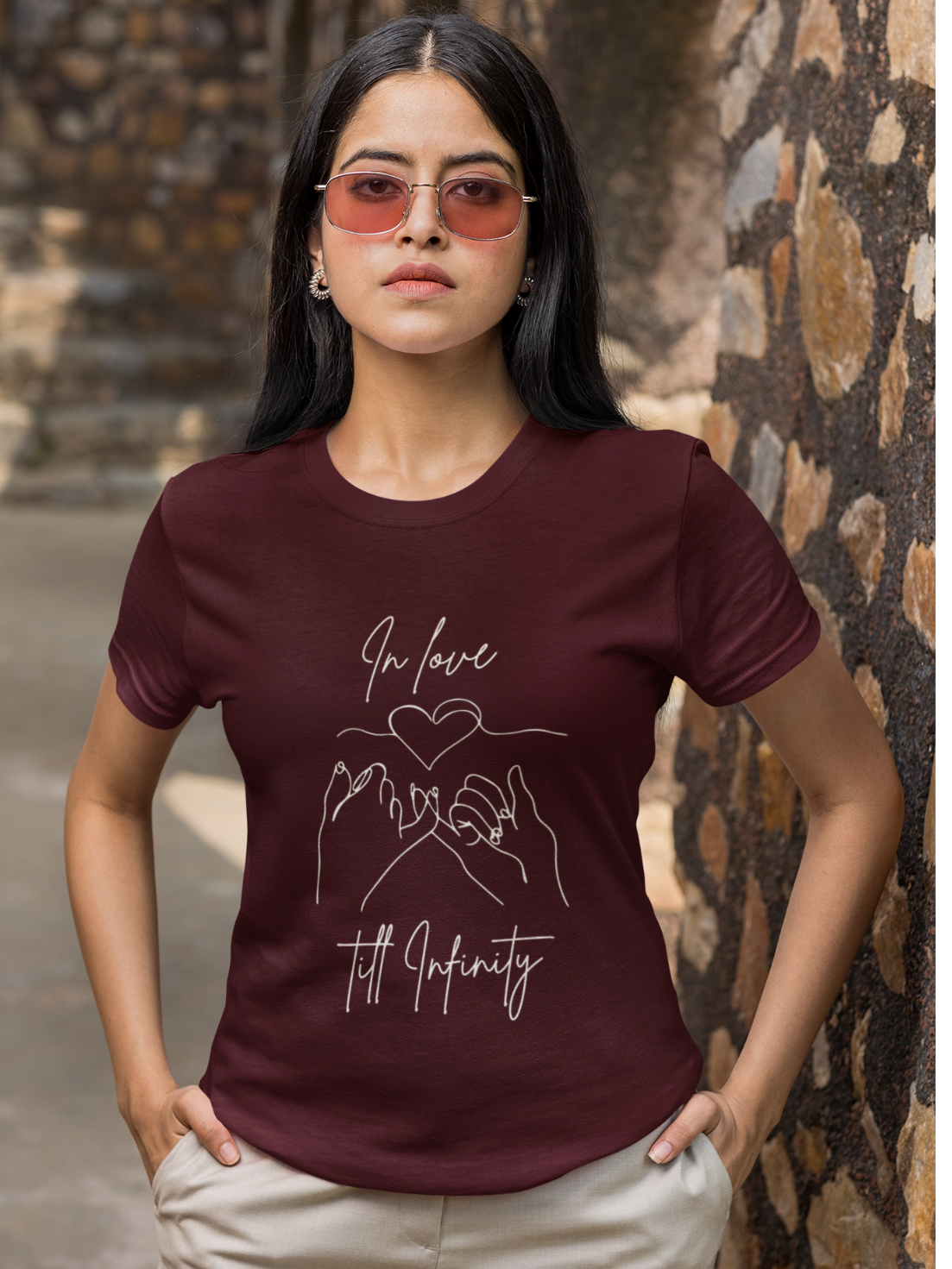 Infinite Love (Women) T-shirt by HUSTLE CLAN