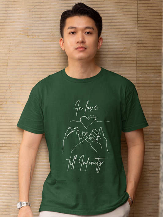 Infinite Love (Men) T-shirt by HUSTLE CLAN