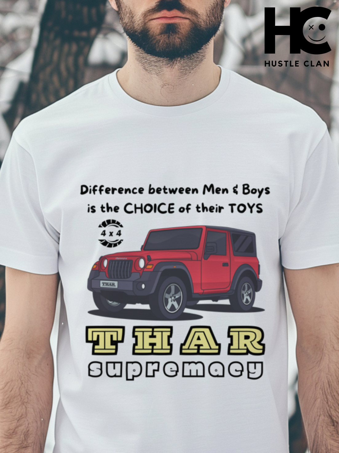 Thar Supremacy T-shirt by HUSTLE CLAN