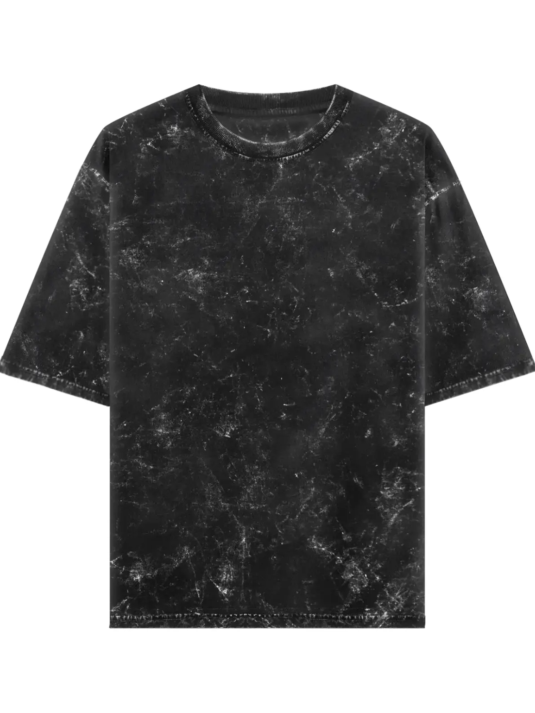 Acid Wash Unisex Oversized T-shirt by HUSTLE CLAN