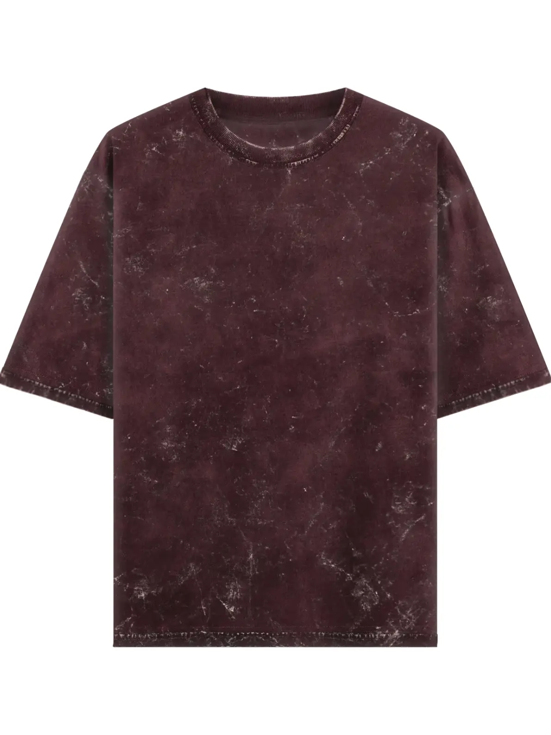 Acid Wash Unisex Oversized T-shirt by HUSTLE CLAN