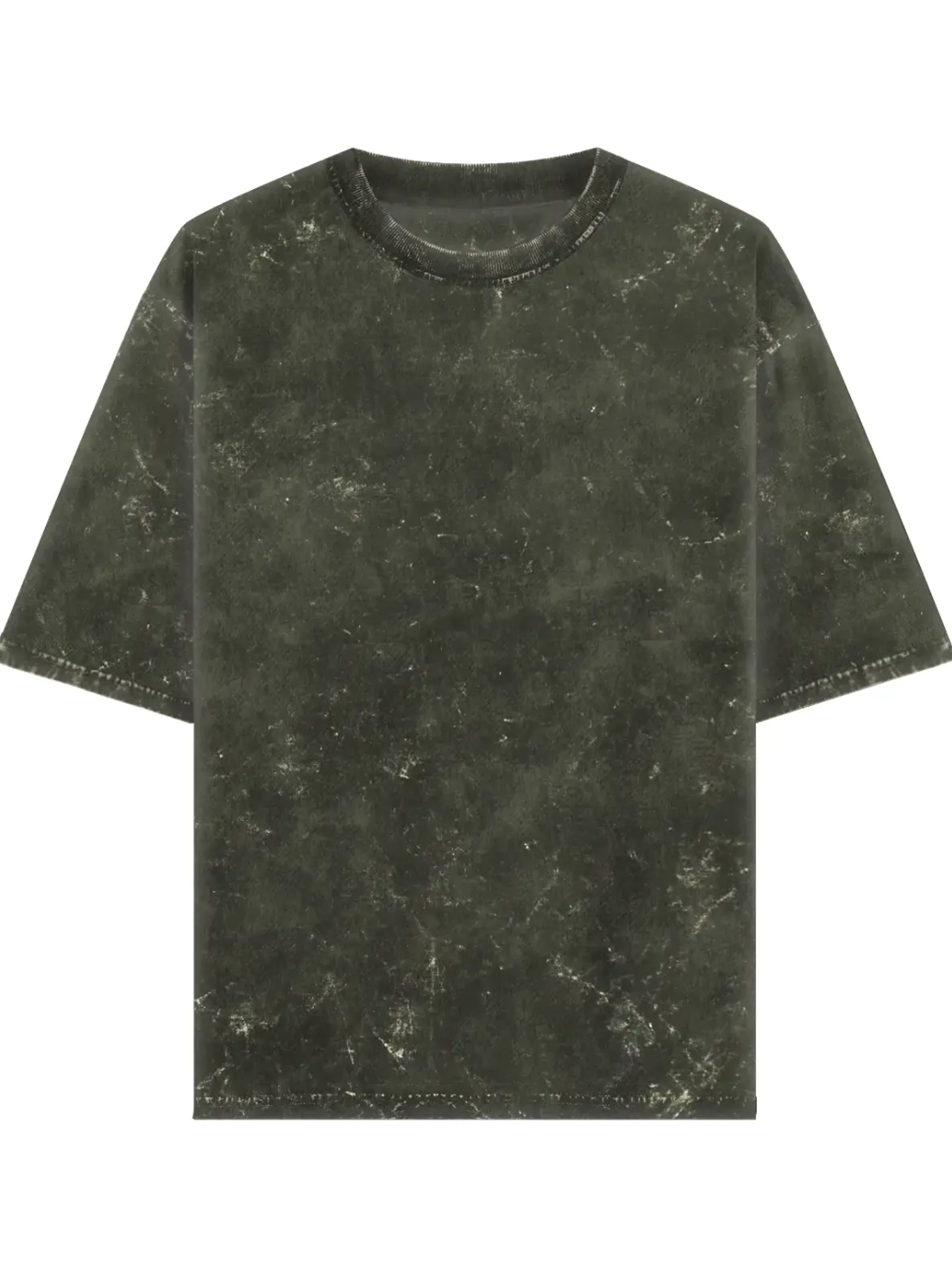 Acid Wash Unisex Oversized T-shirt by HUSTLE CLAN